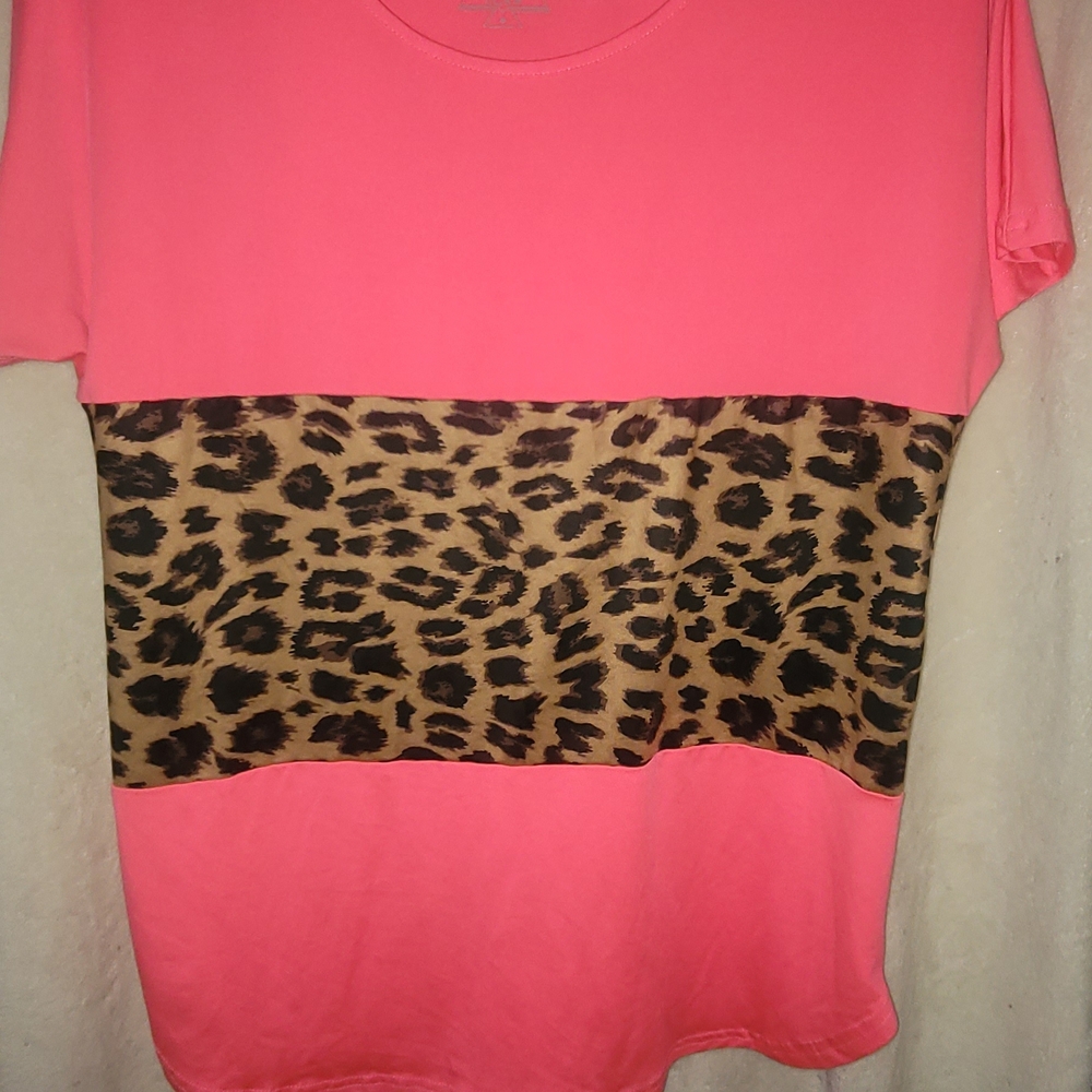 Crazy Train Hot Pink Graphic Top